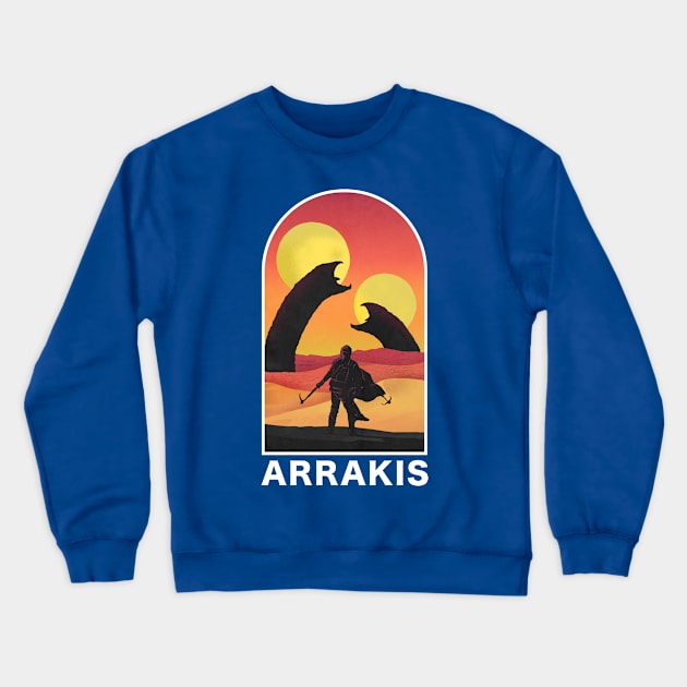 Arrakis Crewneck Sweatshirt by FanFreak